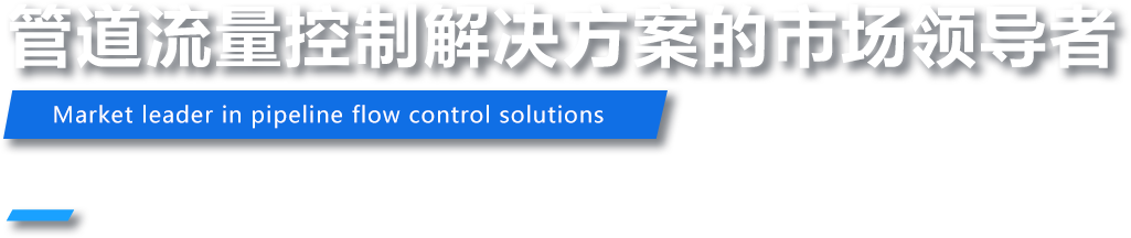 管道流量控制解决方案的市场领导者