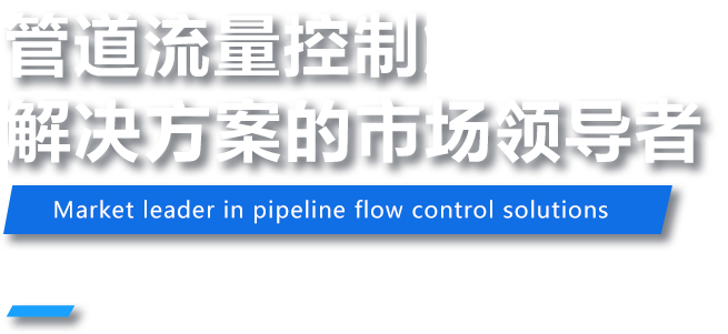 管道流量控制解决方案的市场领导者